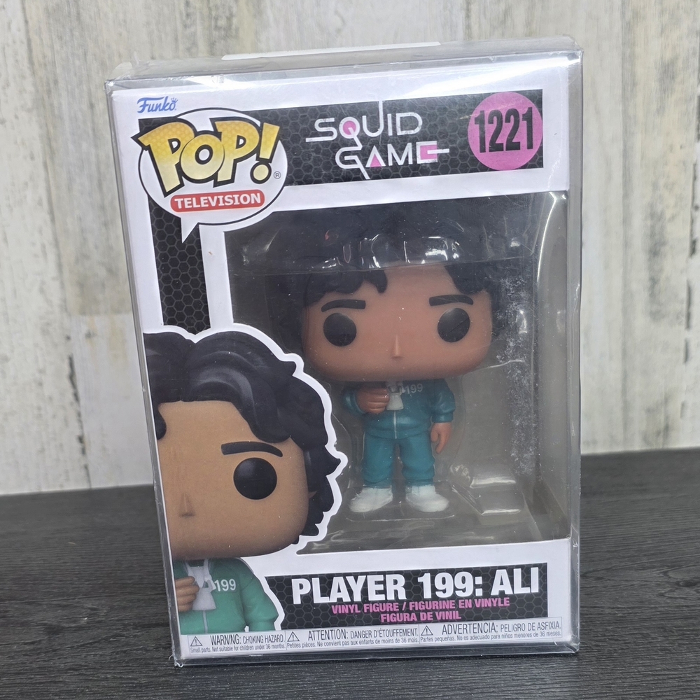 Funko Pop! Squid Game Player 199: Ali Bobblehead New In Box